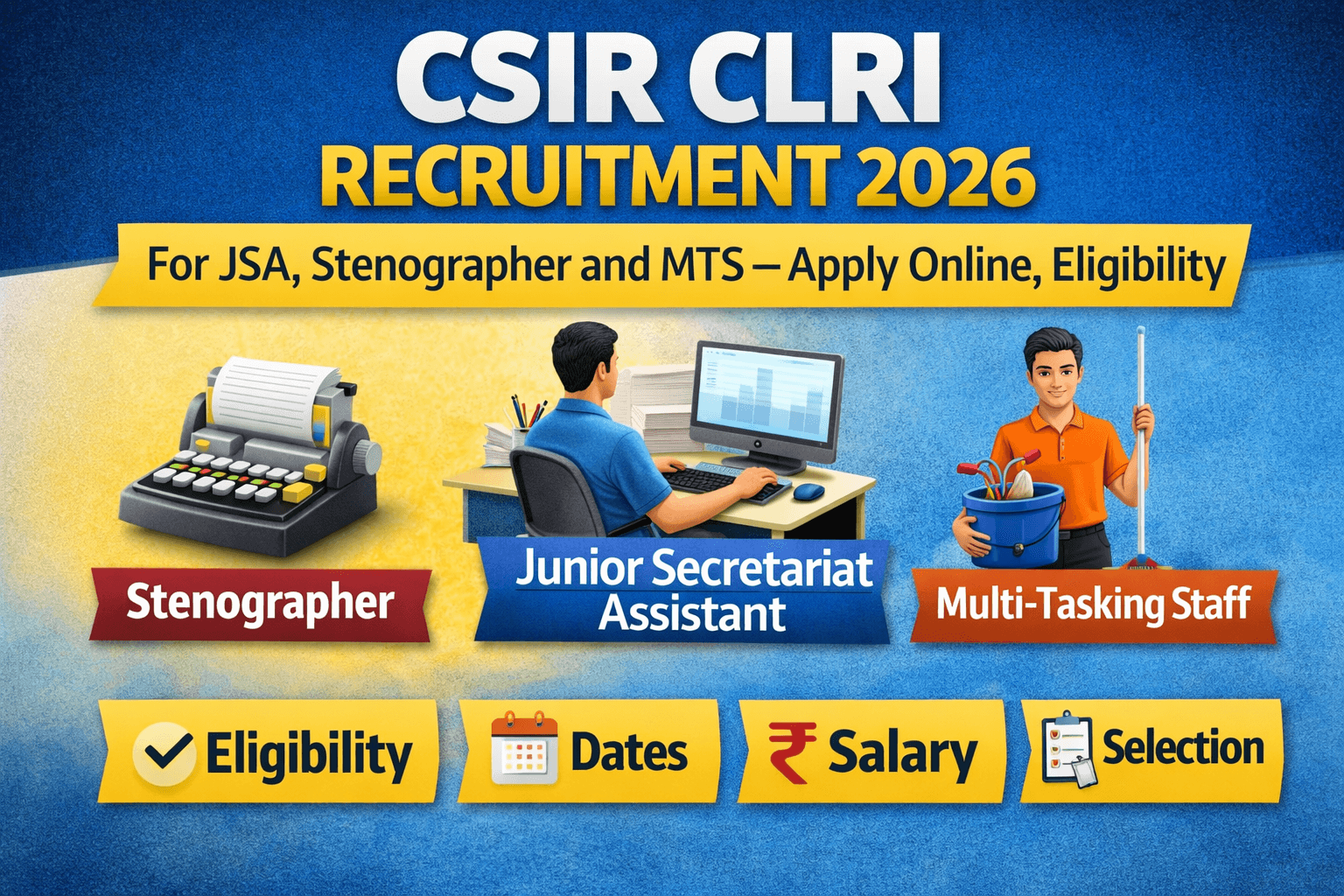 CSIR CLRI Recruitment 2026 for JSA