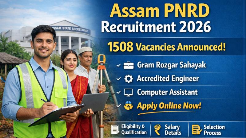 Assam PNRD Recruitment 2026