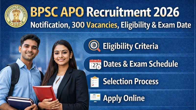 BPSC APO Recruitment 2026