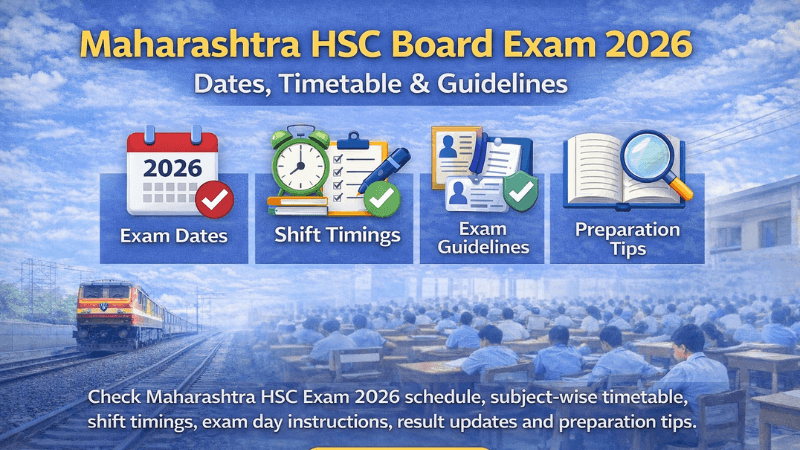 MSBSHSE HSC Class 12 Exam 2026