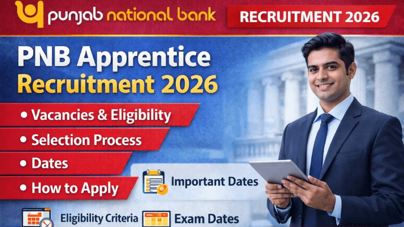 PNB Apprentice Recruitment 2026