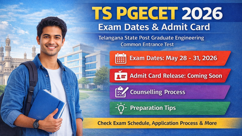 TS PGECET 2026 Exam