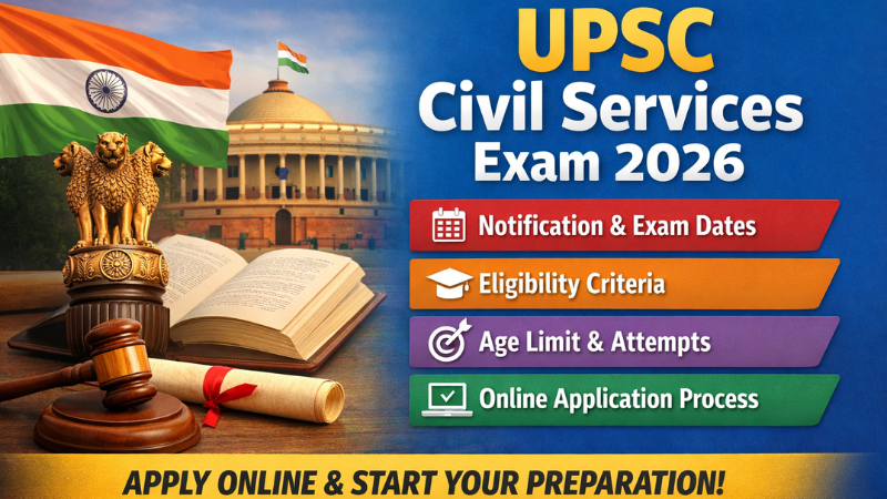 UPSC Civil Services Exam 2026